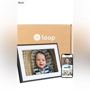 Loop digital picture frame